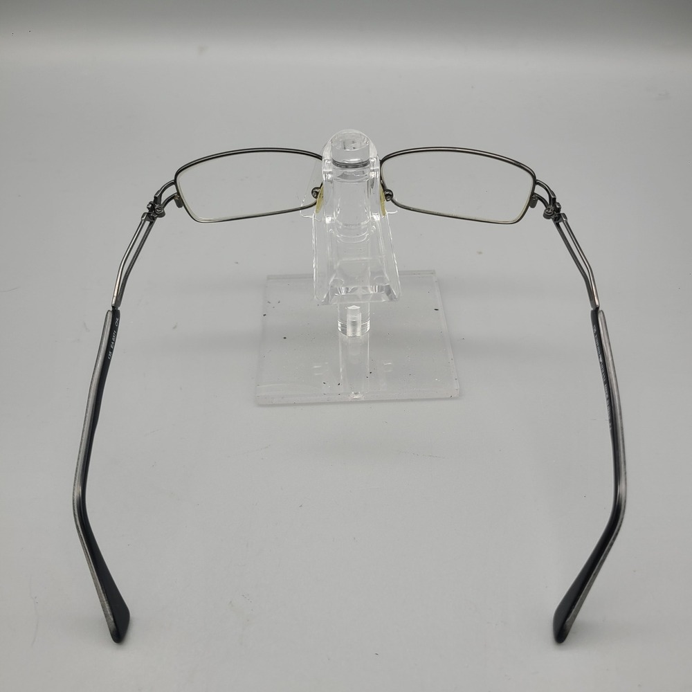 Emporio Armani Ea 9371 Chl Gunmetal Grey Rectangular Eyeglasses Frames Italy 135 View 5